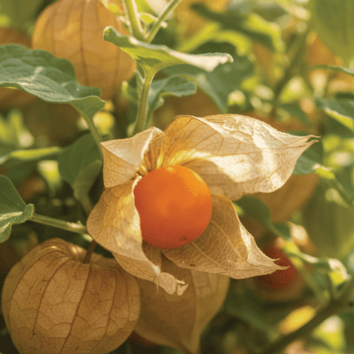 Cerise de terre Goldie (Physalis pruinosa)
